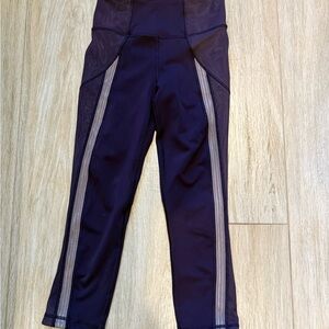 lululemon athletica purple Leggings with and Sleek Design